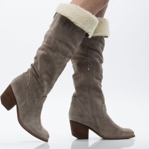 Jeffrey Campbell Knee High Suede Boots size 9